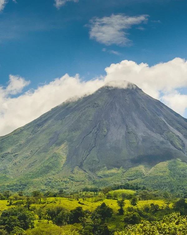 Arenal volcano landscape Costa Rica